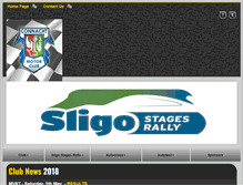 Tablet Screenshot of connachtmotorclub.com